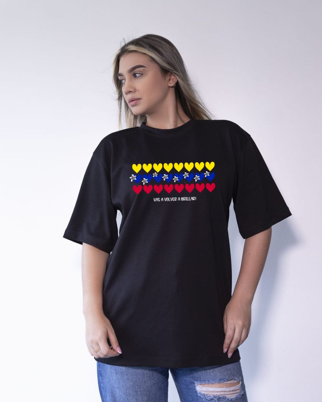 CORAZONES TRICOLOR