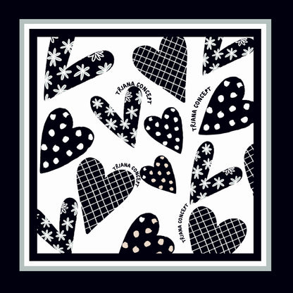 PAÑOLETA DE CORAZONES