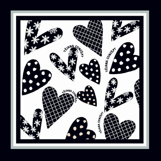 PAÑOLETA DE CORAZONES